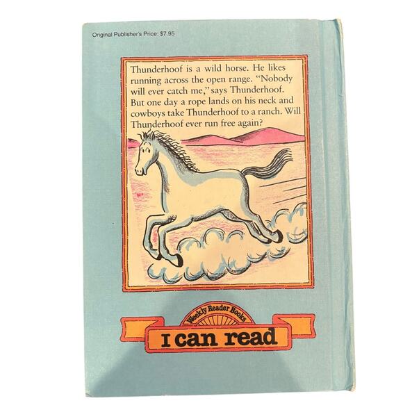 VTG 1971 Classic Thunderhoof by Syd Hoff, Hardcover, VG Condition - Picture 2 of 4